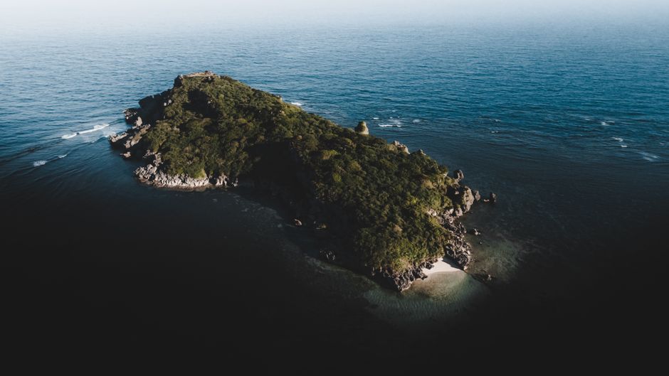 日本の島と海岸（挿絵写真）